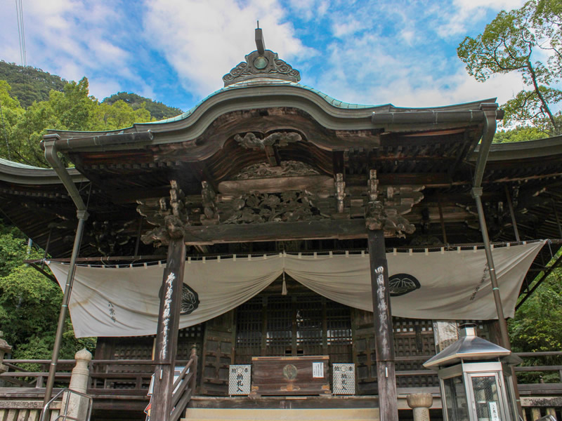 四国霊場第85番札所 五剣山観自在院 八栗寺